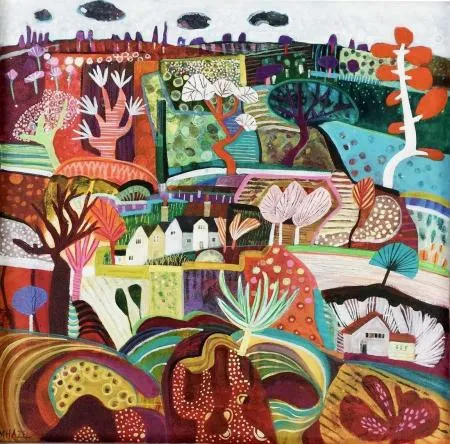 Down the Path by Moira Hazel