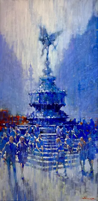 Eros, Piccadilly by David Hinchliffe
