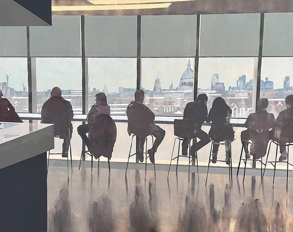 Late Morning Tate Modern by Barry Wilson