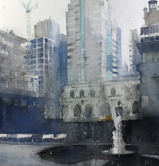 St Giles, Cripplegate by David Walker