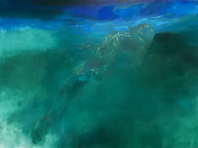 Calm Blue by Bill Bate