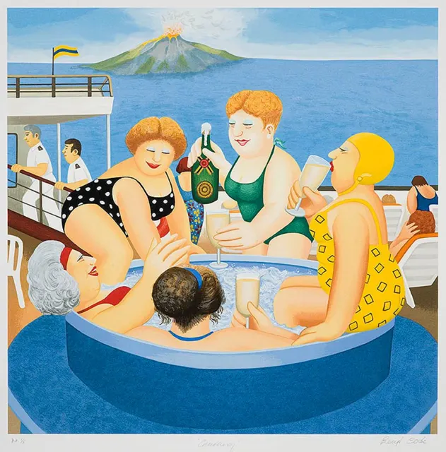 Cruising by Beryl Cook