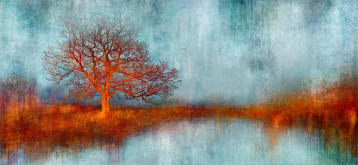 Ablaze with Blue (N50.8346 W1.6360) by Mark Munroe – Preston by Mark Munroe - Preston