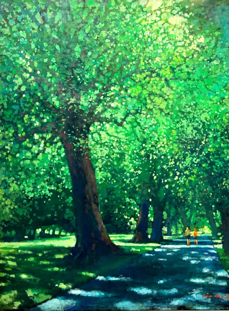 Green Park by David Hinchliffe