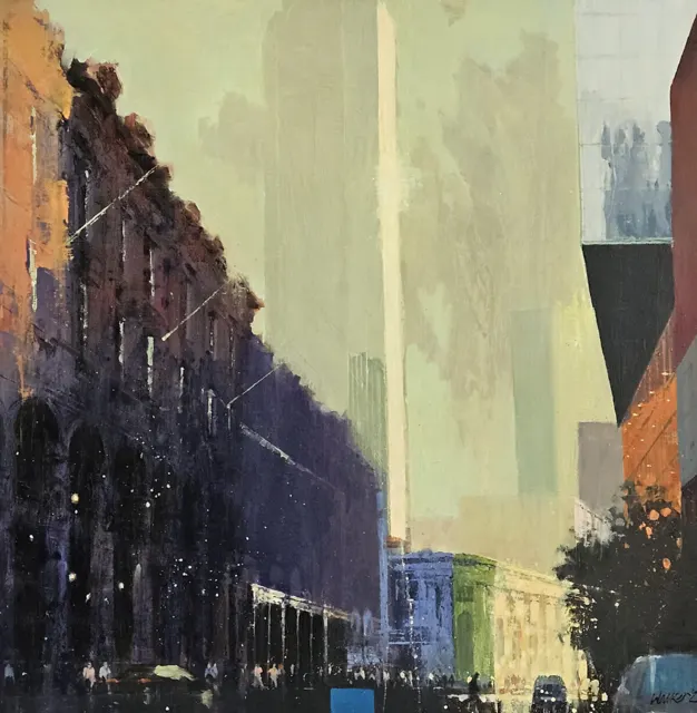 The View North on Bishopsgate by David Walker