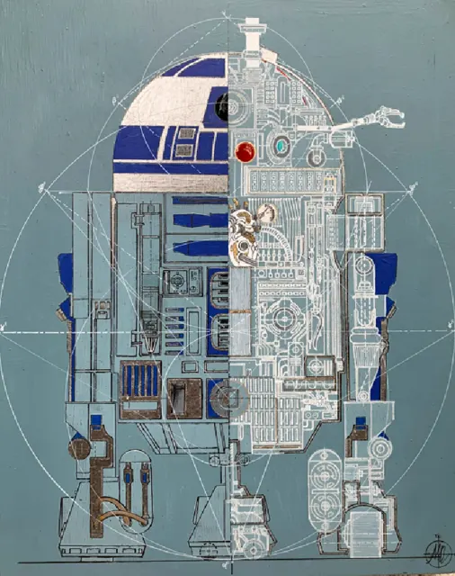 R2D2 Heart by Marco Araldi