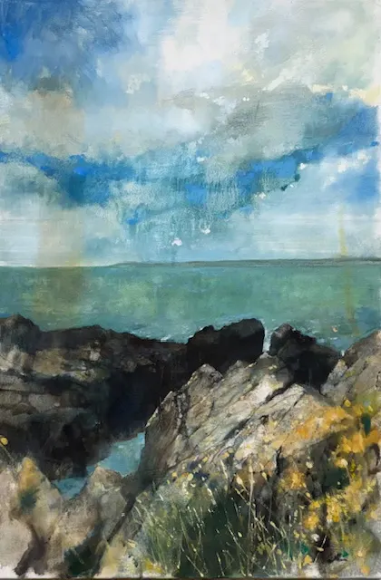 Tresaith Coast by Bill Bate