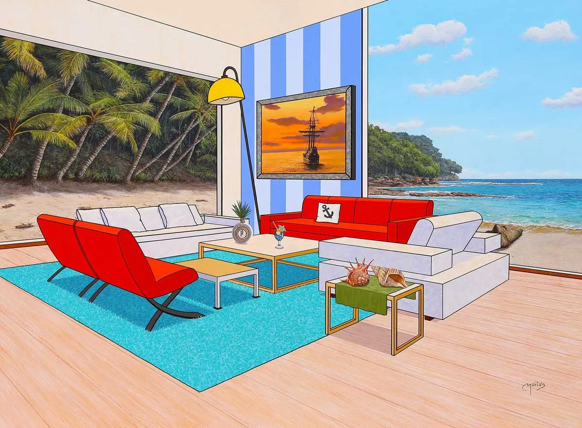 Tropical Island by Mario Garcia Miro