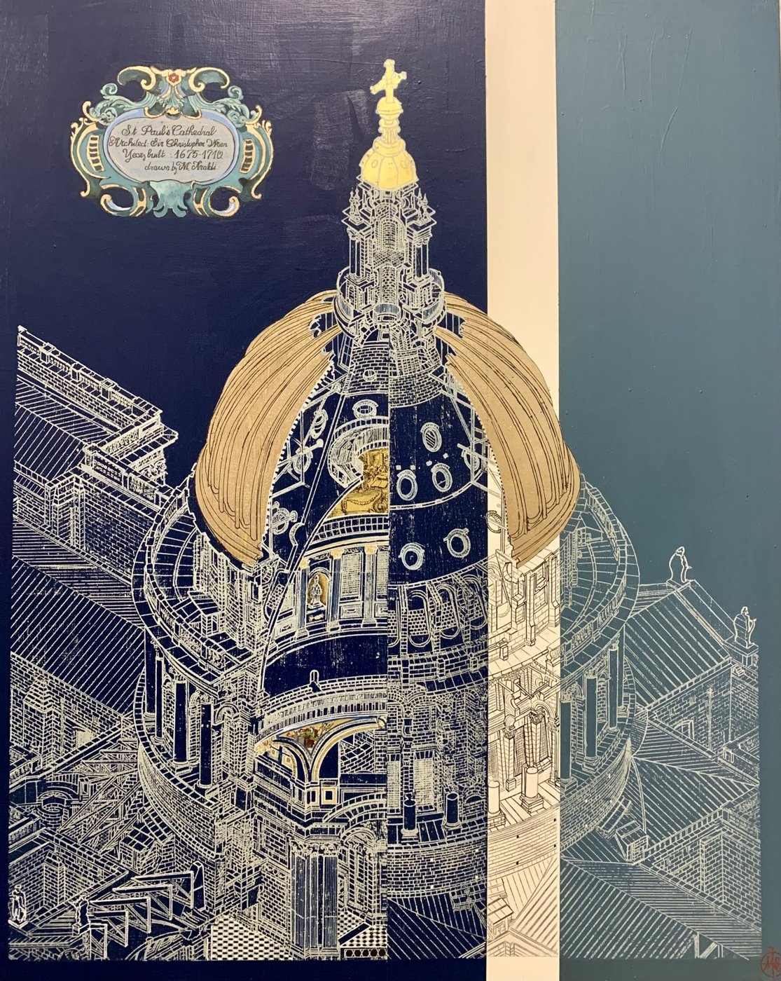 St Paul's Cupola by Marco Araldi