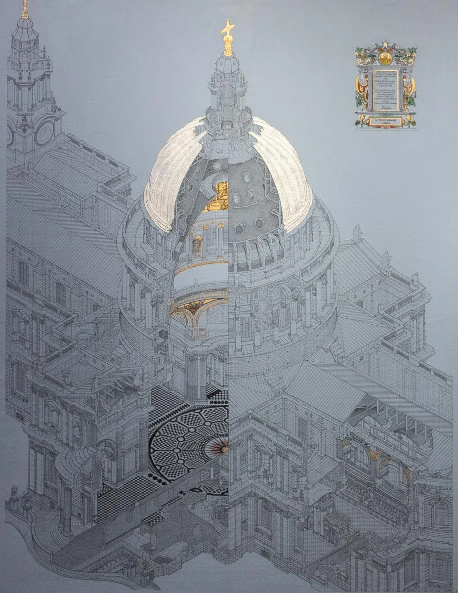 Isometric Cathedral by Marco Araldi