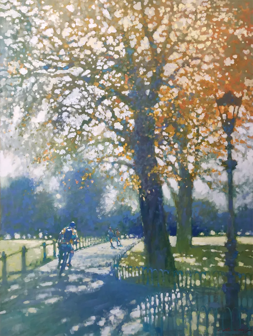 High Speed in Hyde Park by David Hinchliffe