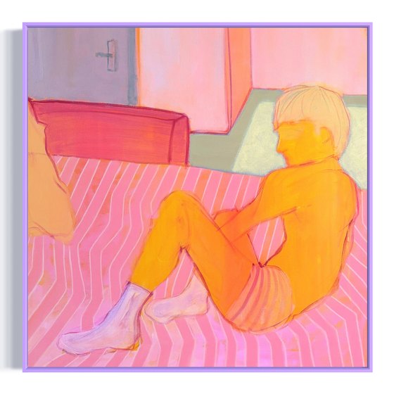 Blond Socks by Mark Jackson
