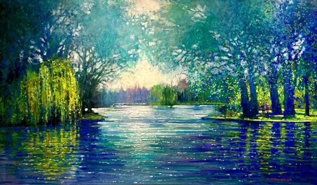 Soft Light at St James Park by David Hinchliffe