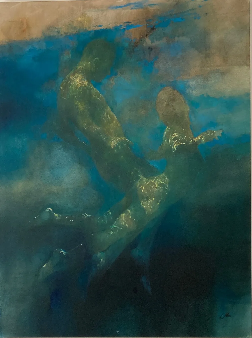 Ocean Swimmers by Bill Bate