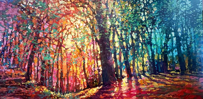 Warm Woods by David Hinchliffe
