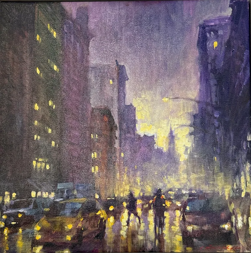 Where Light Breaks on Water by David Hinchliffe
