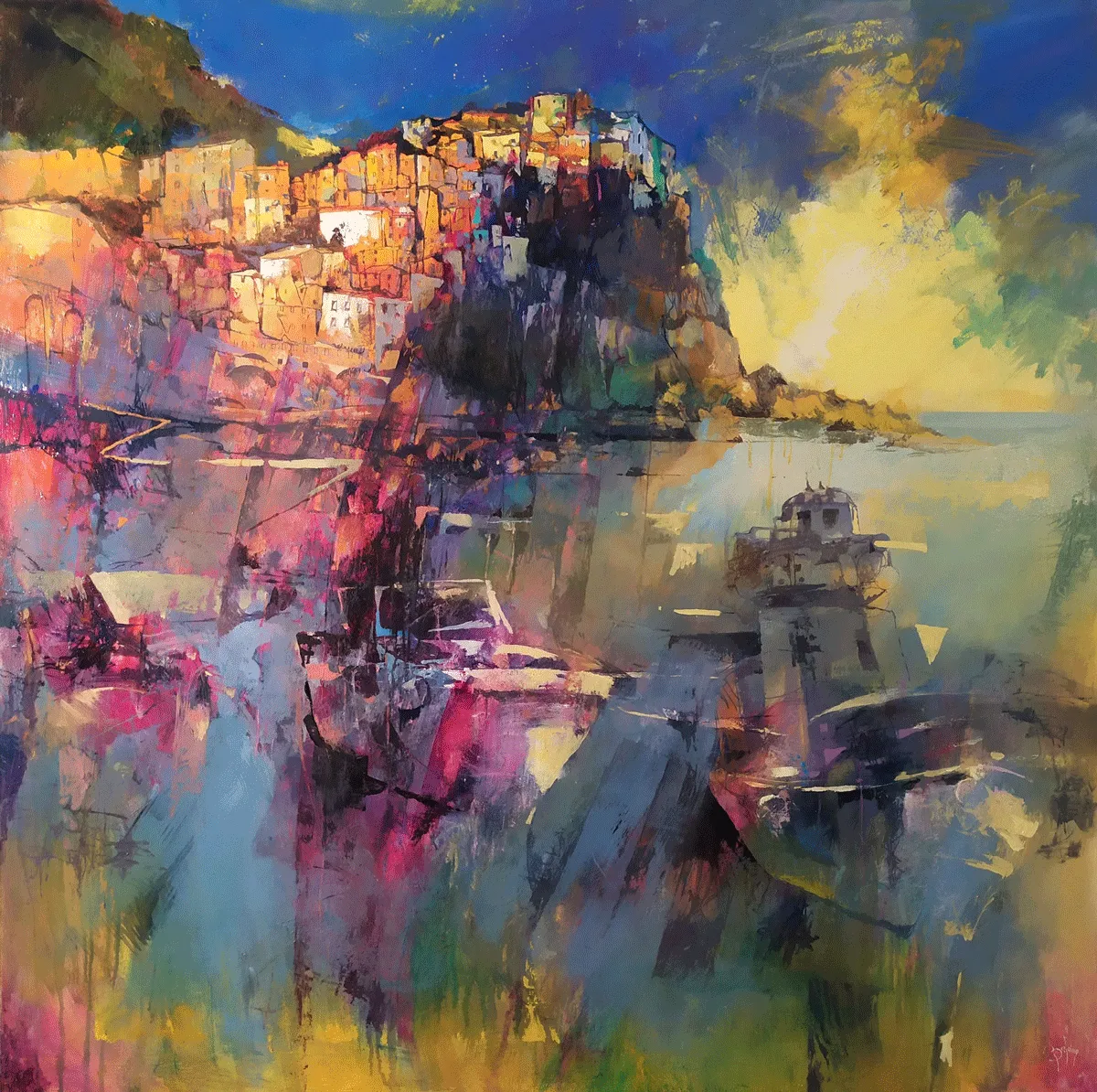 Manarola’s Nights by Alex Bertaina