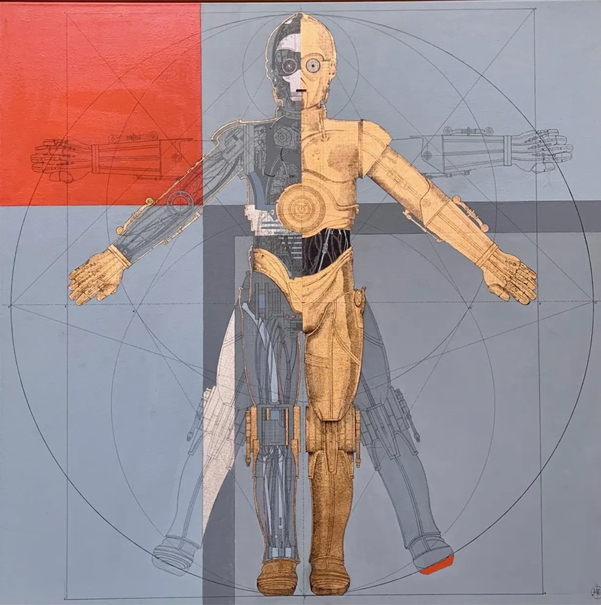 Truvian Droid by Marco Araldi
