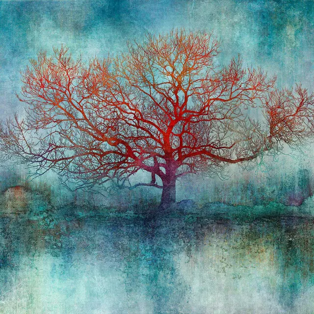 In the Autumn Blue by Mark Munroe Preston by Mark Munroe - Preston